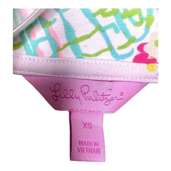 Lilly Pulitzer Reagan Zip-Up Jacket Seashell Print - Size XS - Picture 6 of 10